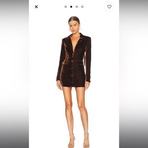 x REVOLVE Oriley Blazer Dress in Chocolate Brown
House of Harlow 1960